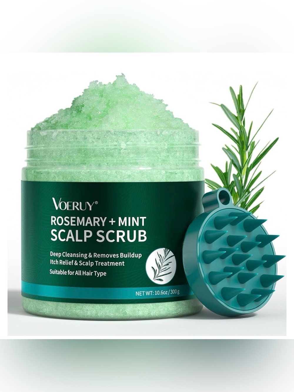 VOERUY Scalp Scrub - Rosemary + Mint (10.6 oz)